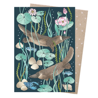 Greeting Card - Playful Platypus