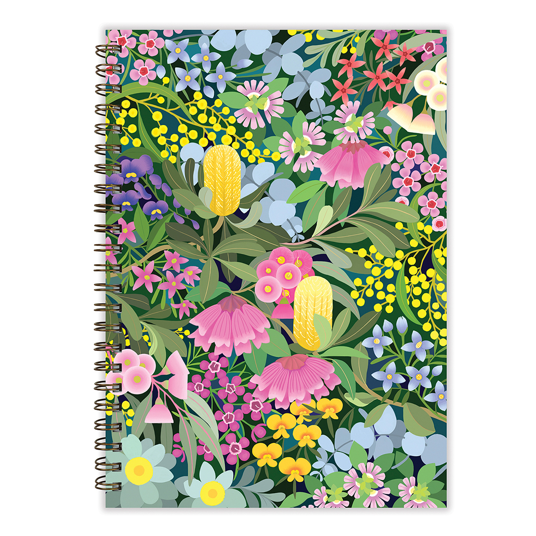 A4 Journal (Blank) - Where Flowers Bloom