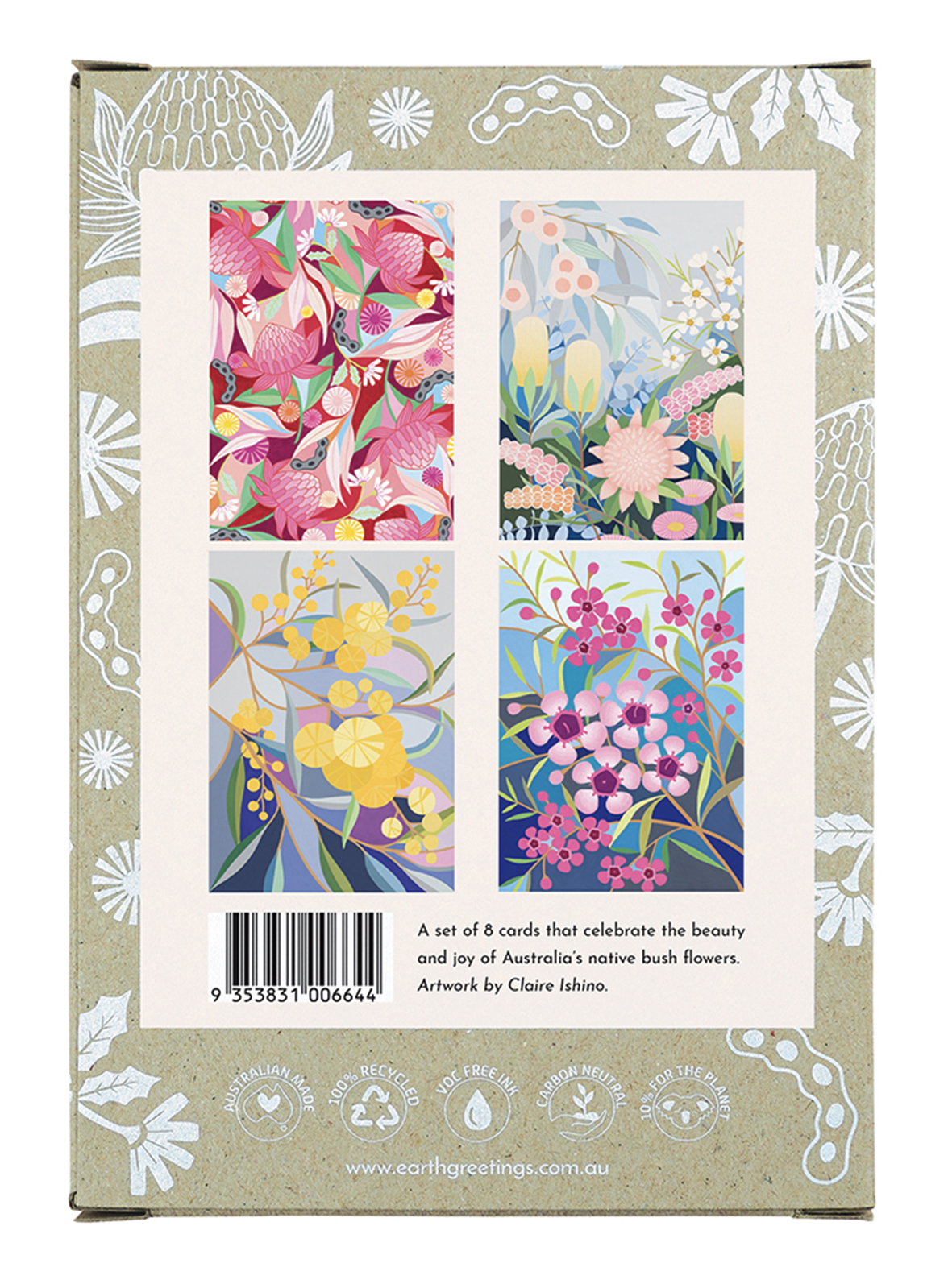 Bush Florals Assorted Card Pack