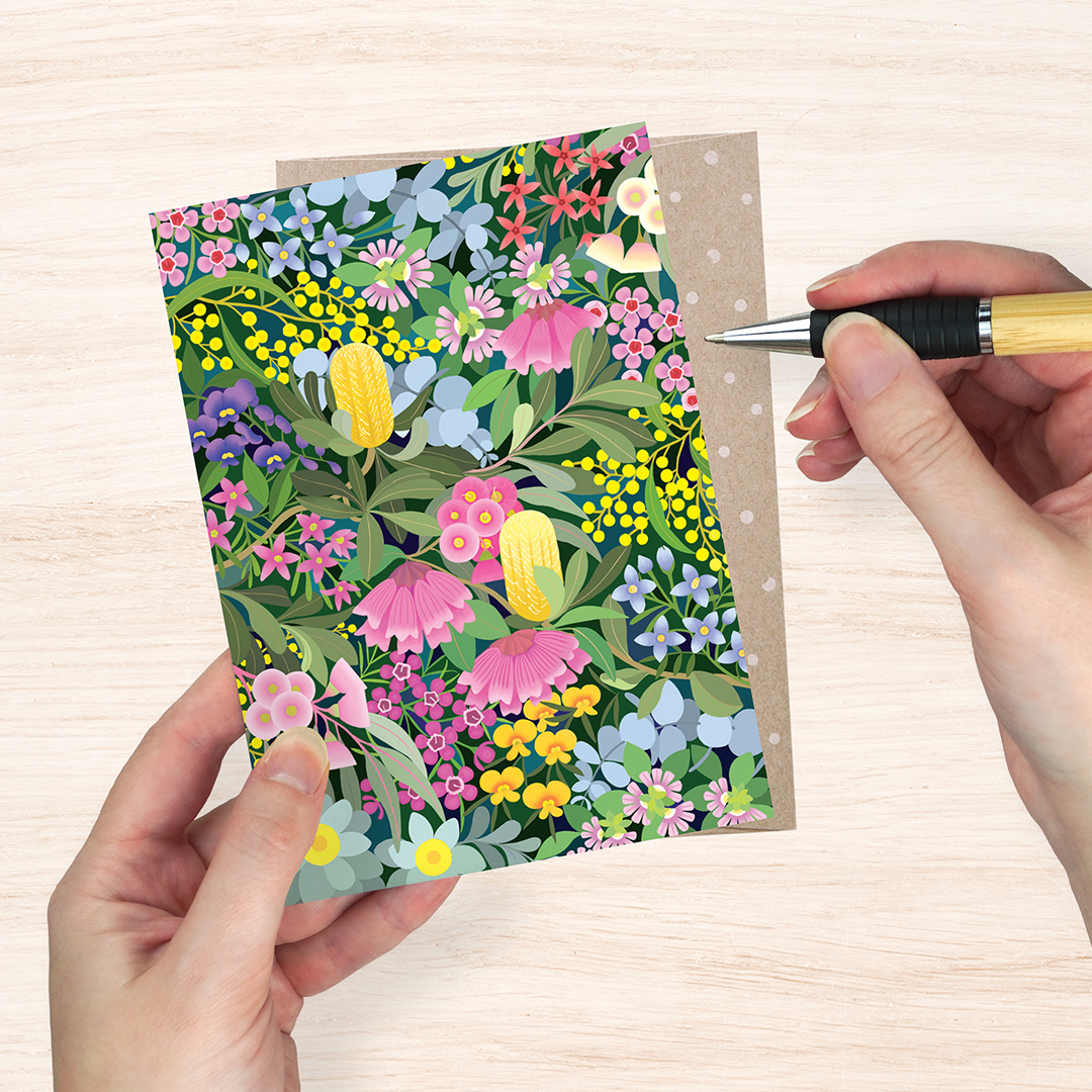 Greeting Card - Where Flowers Bloom
