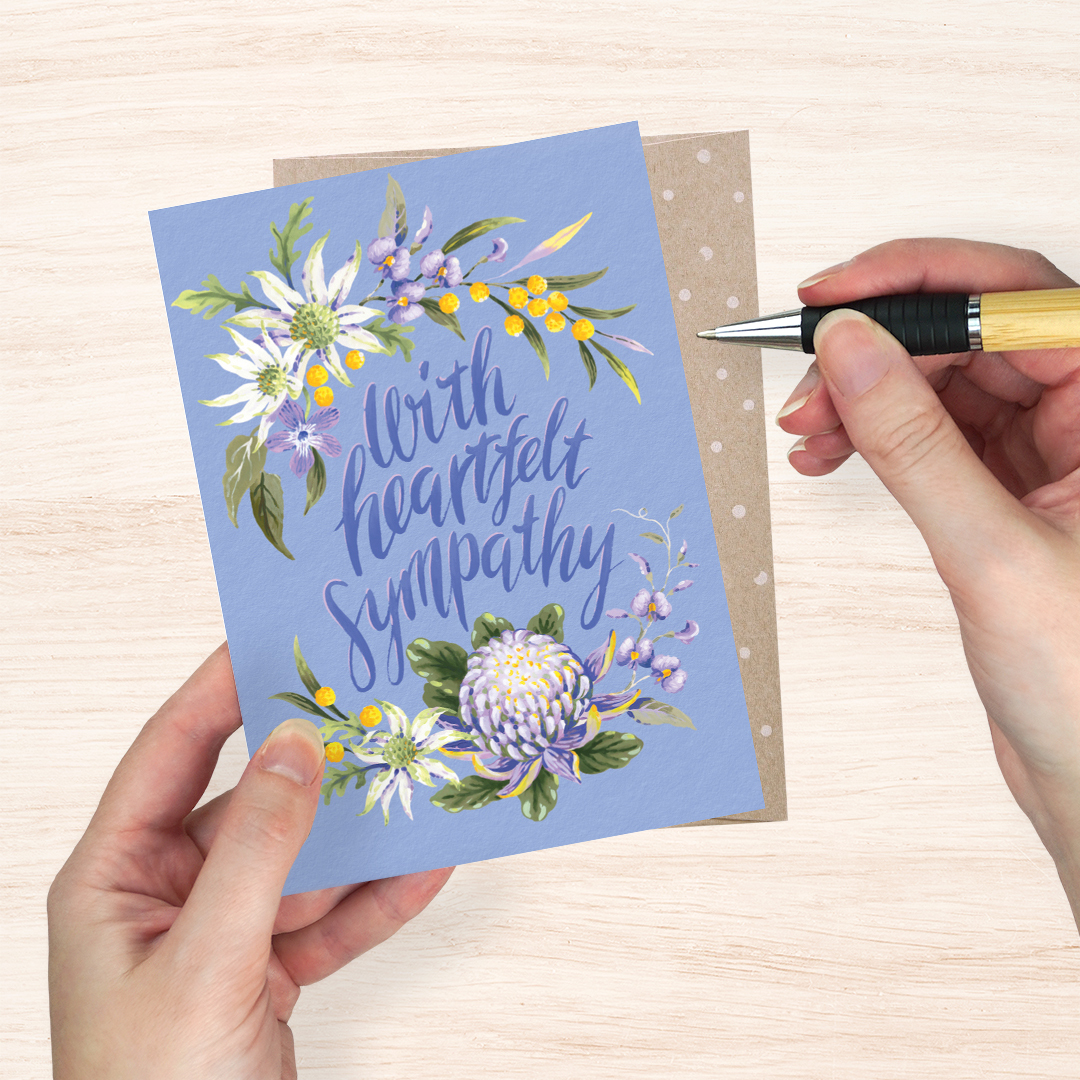 Greeting Card - Sympathy Florals