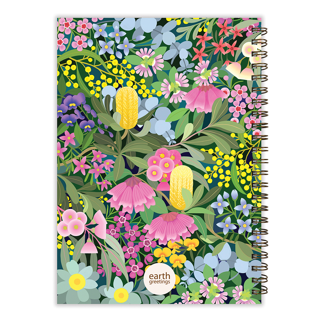A4 Journal (Blank) - Where Flowers Bloom