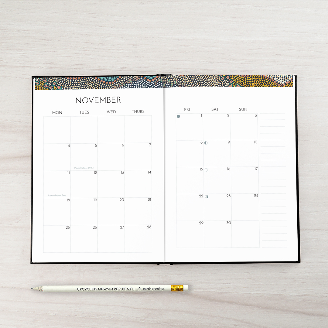 2024 Planner + Calendar + Wall Planner Value Bundle - Midnight