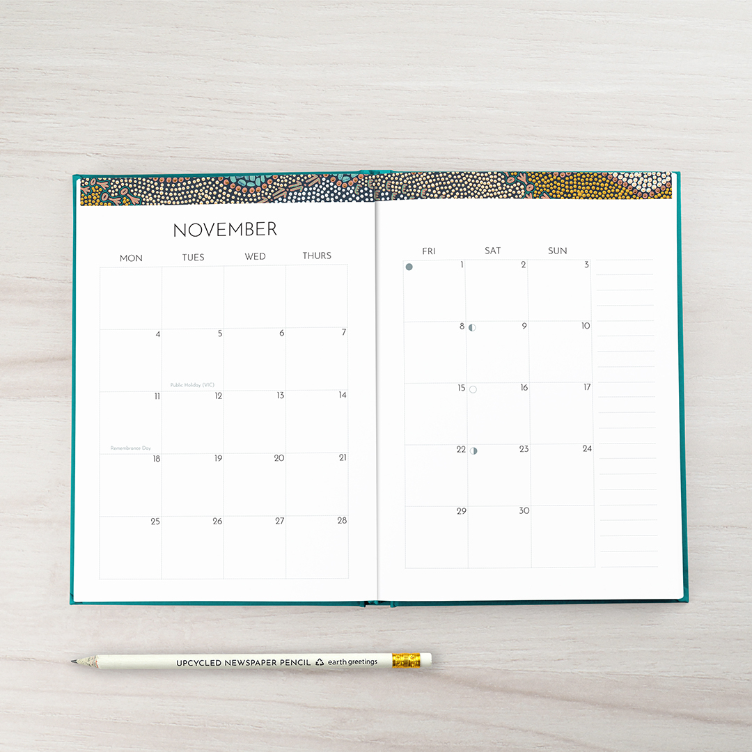 2024 Planner + Calendar Bundle - Azure