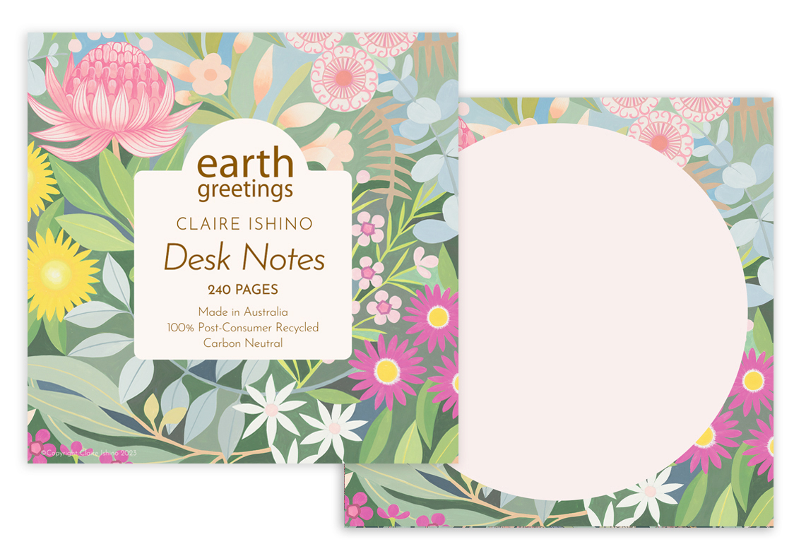 Desk Notes - Bush Bouquet