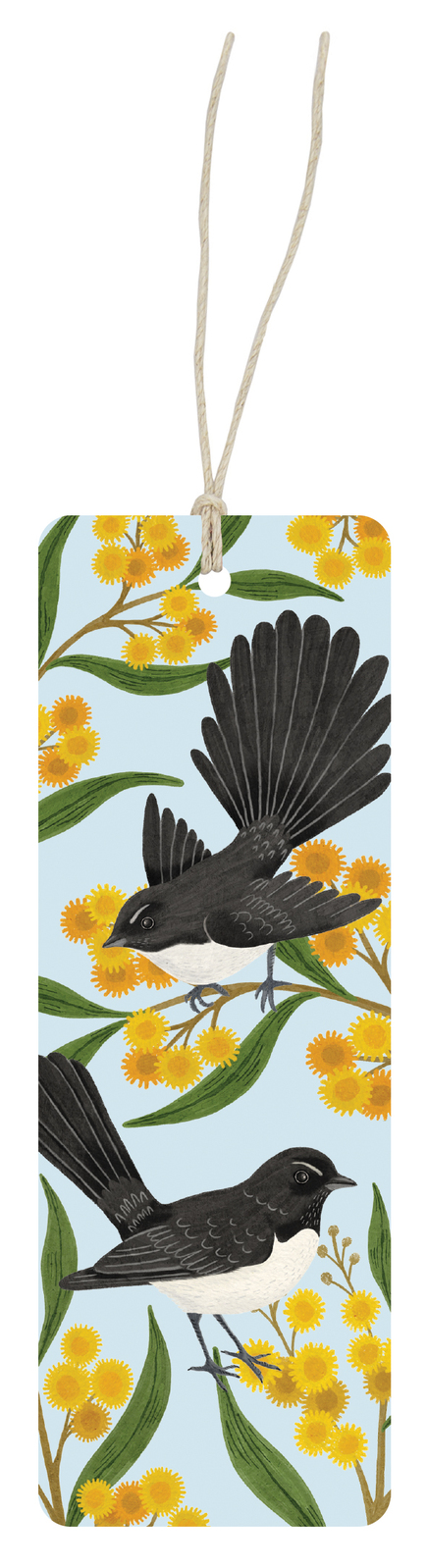 Bookmark - Wagtails & Wattle