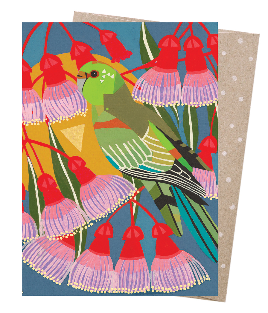 Greeting Card - Mulga Parrot