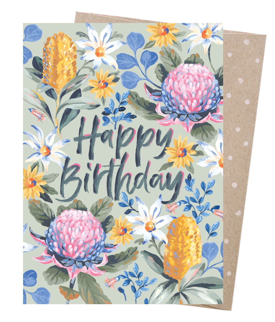Greeting Card - Birthday Bushwalk