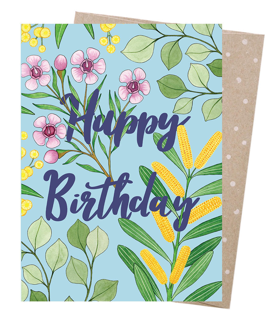 Greeting Card - Birthday Blooms