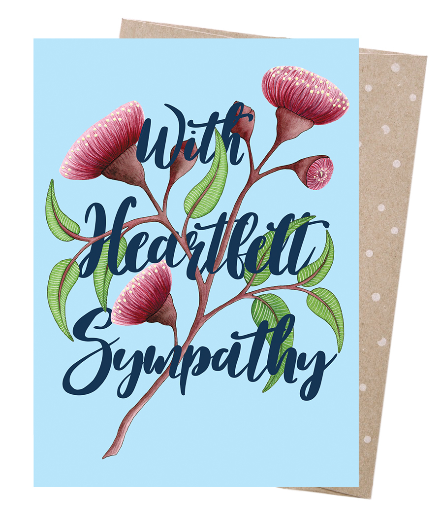 Greeting Card - Heartfelt Sympathy - Negin Maddock