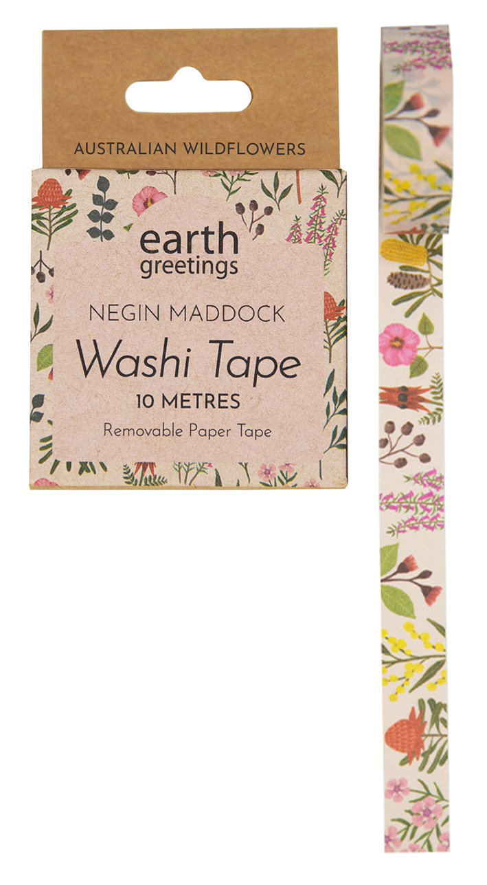Washi Tape - Australian Wildflowers