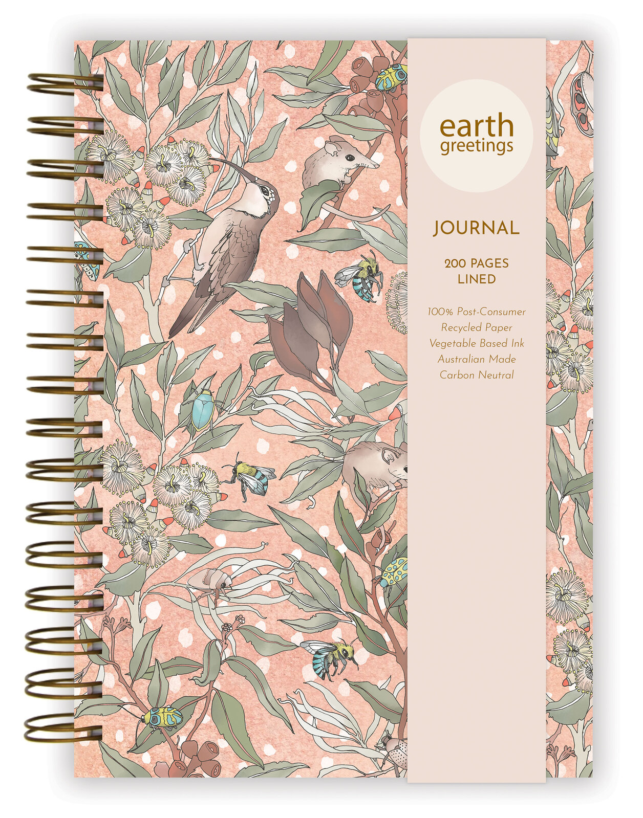 A5 Journal (Lined) - Pollinators