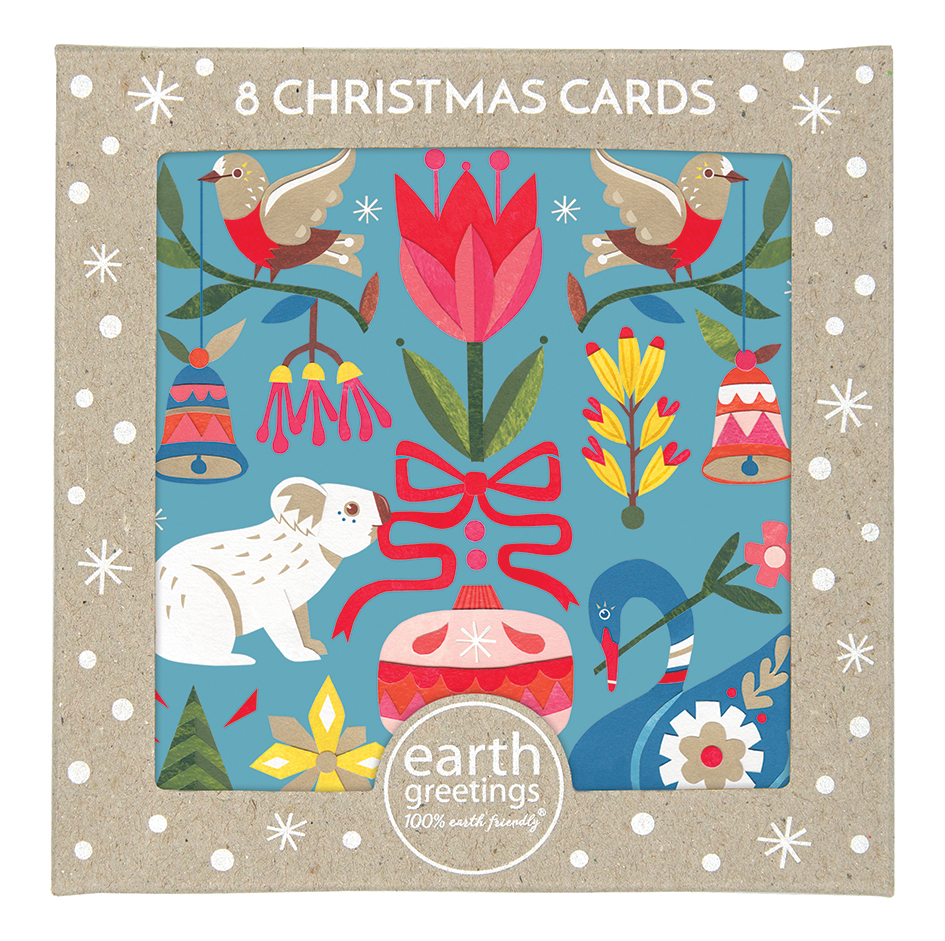 Earth friendly Australian made Boxed Christmas Cards - All The Trimmings