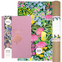2024 Planner + Calendar + Wall Planner Value Bundle - Dusk