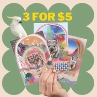 Cards 3 for $5 | Dreamy Wildlife