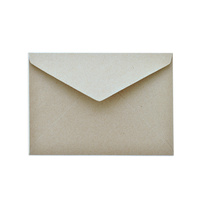 C6 Recycled Brown Envelopes - Pack of 100