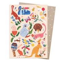 Greeting Card - Australian Icons 