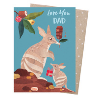 Greeting Card - Bandicoot Dad