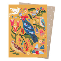 Greeting Card - Bird Friends
