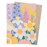 Greeting Card - Garden Of Sunshine 