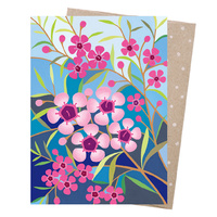 Greeting Card - Geraldton Wax 