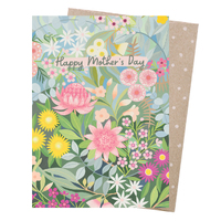 Greeting Card - Mothers Day Bush Bouquet