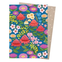 Greeting Card - Native Dance