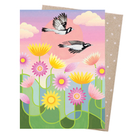Greeting Card - Wind Beneath My Wings