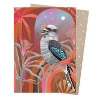 Greeting Card - King Of The Bush 