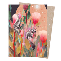 Greeting Card - Sugar Gliders 