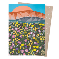Greeting Card - Colours of Coalseam  