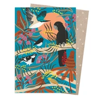 Greeting Card - Birds Of The Mid West