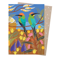 Greeting Card - Rainbow Bee Eaters