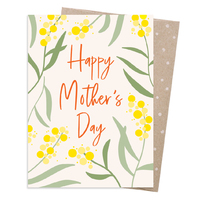 Greeting Card - Mother's Day Wattle