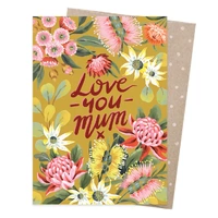 Greeting Card - Love Mum Garden