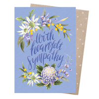Greeting Card - Sympathy Florals