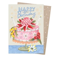 Greeting Card - Waratah Wishes