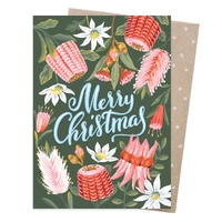 Christmas Card - Christmas Garland