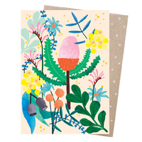 Greeting Card - Aussie Florals