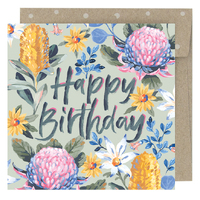 Mini Card - Birthday Bushwalk