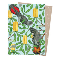 Greeting Card - Banksia Banquet 