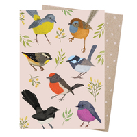 Greeting Card - Little Birdies 