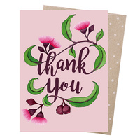 Greeting Card - Thank You Blossom 