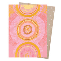 Greeting Card - The Great Cosmic Sun 