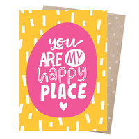 Greeting Card - Happy Place