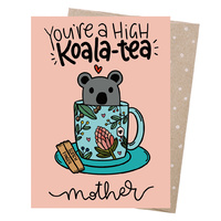 Greeting Card - Koala Tea Mum 