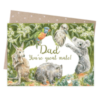 Greeting Card - Dad's Mates