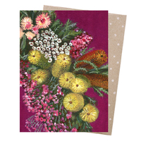 Greeting Card - Flower Chain