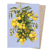 Greeting Card - Golden Wattle