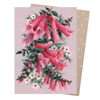 Greeting Card - Pink Heath & Waxflower